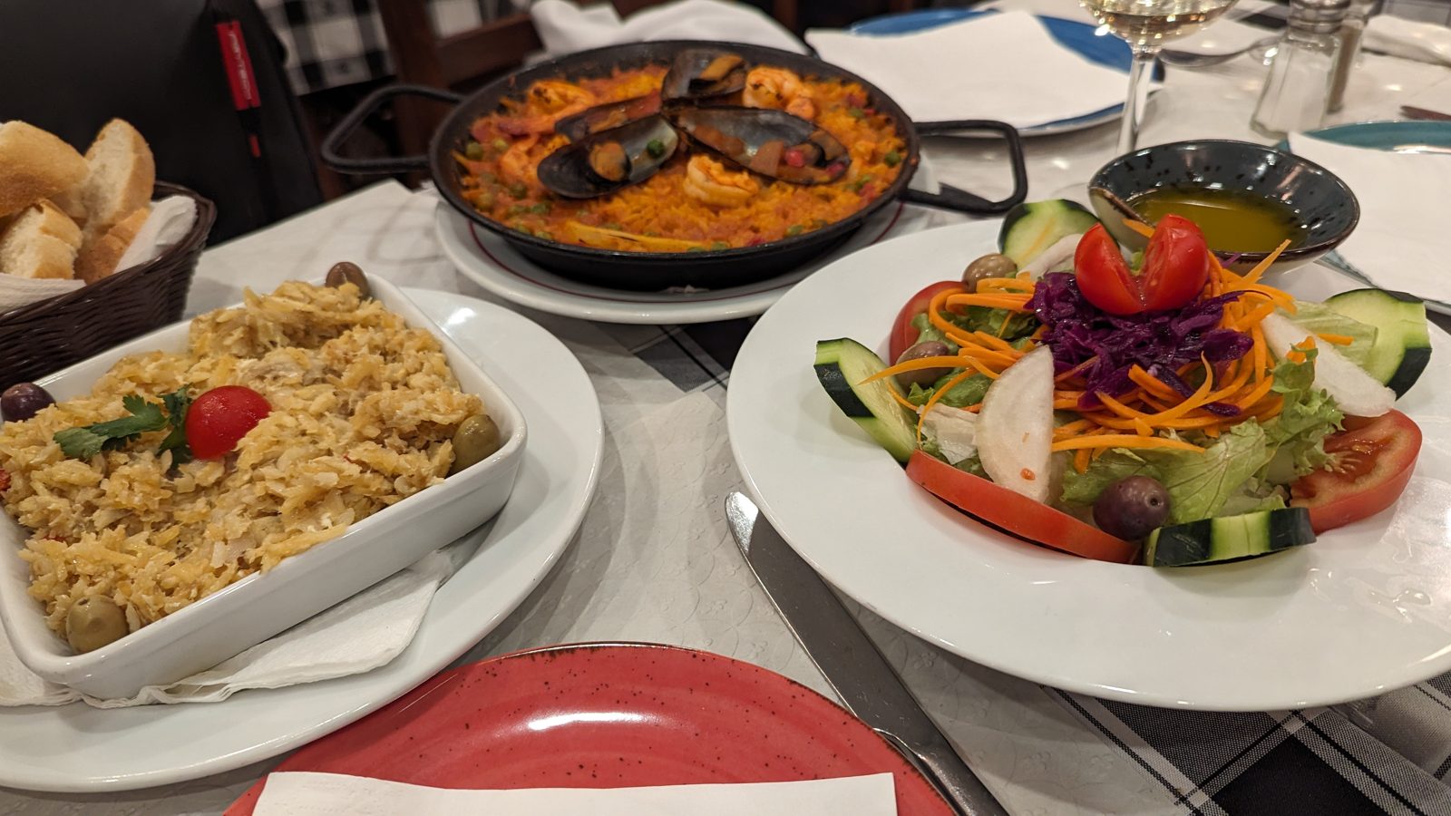 アローシュ・デ・マリスコ(魚介の雑炊) Arroz de marisco seafood rice, Portugal