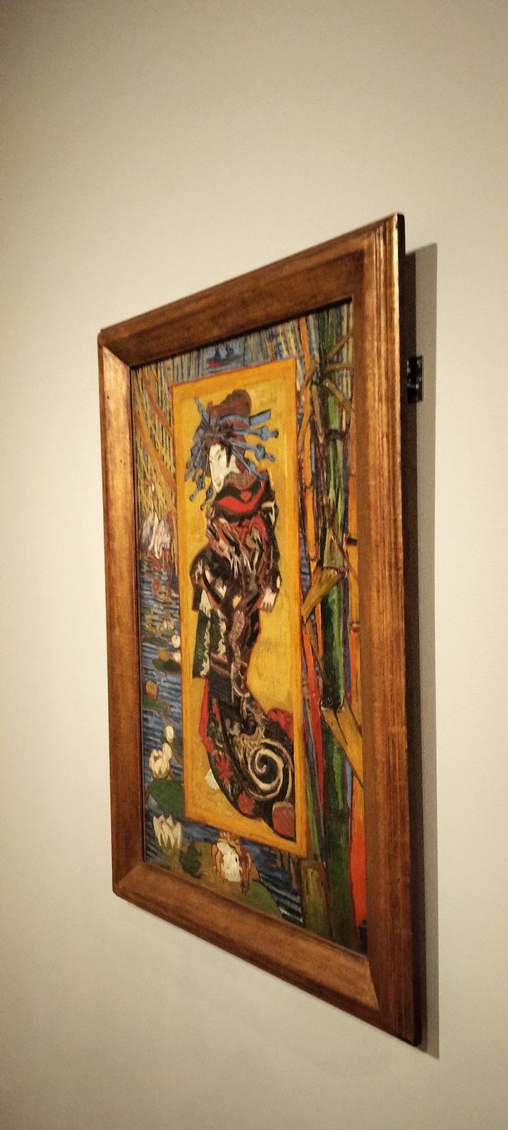 ゴッホ美術館「花魁(渓斎英泉による)」 Van Gogh's Courtesan (after Eisen) at Van Gogh Museum Amsterdam