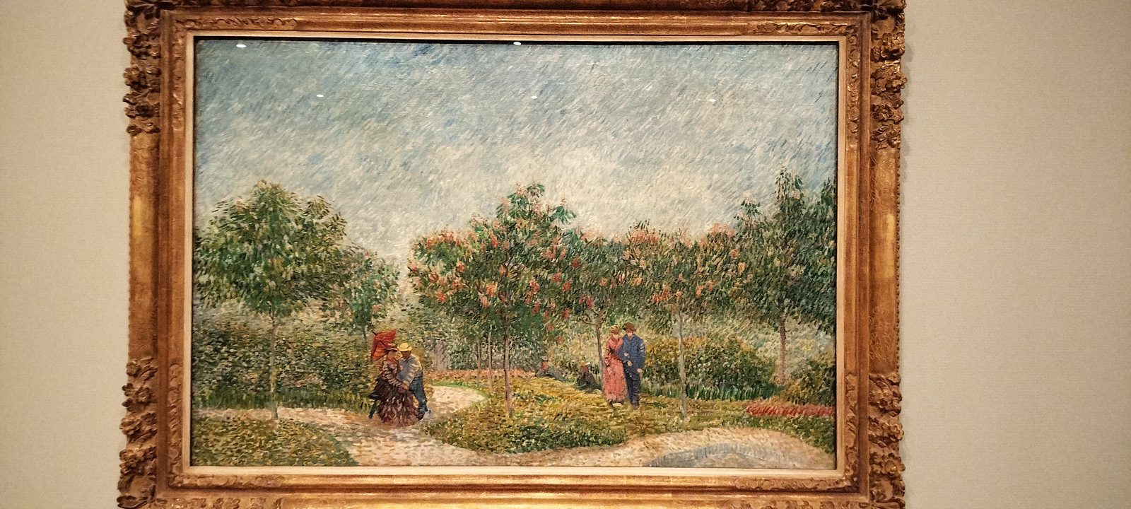 ゴッホが描いた花咲く果樹園 Van Gogh, blossoming orchard
