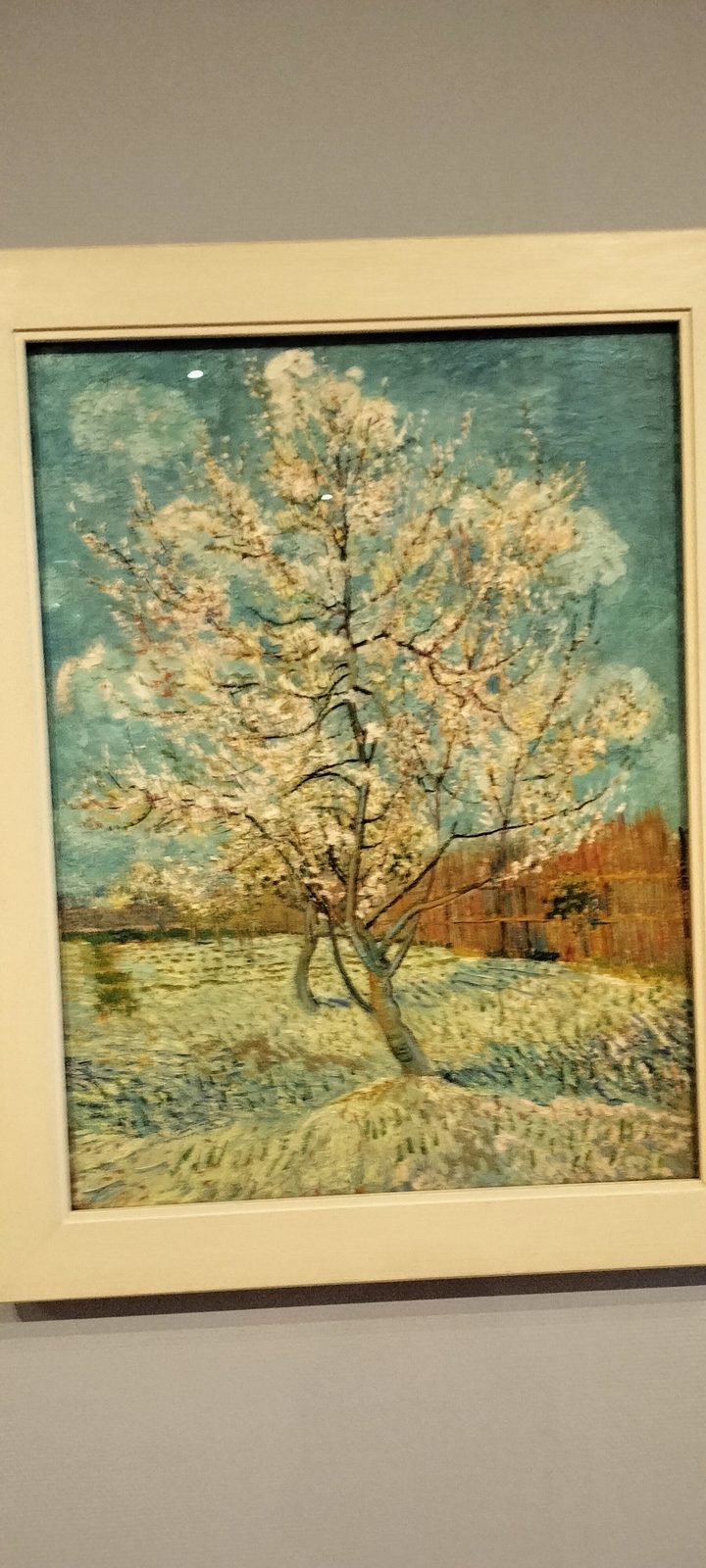 ゴッホ「ピンクの桃の木」 Van Gogh's pink peach tree painting